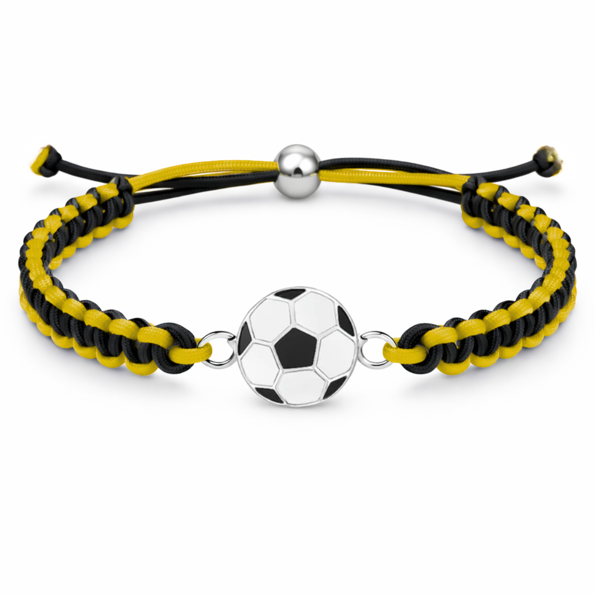 Multi Colored Soccer Bracelet - Pick Colors & Charms