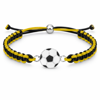 Multi Colored Soccer Bracelet - Pick Colors & Charms