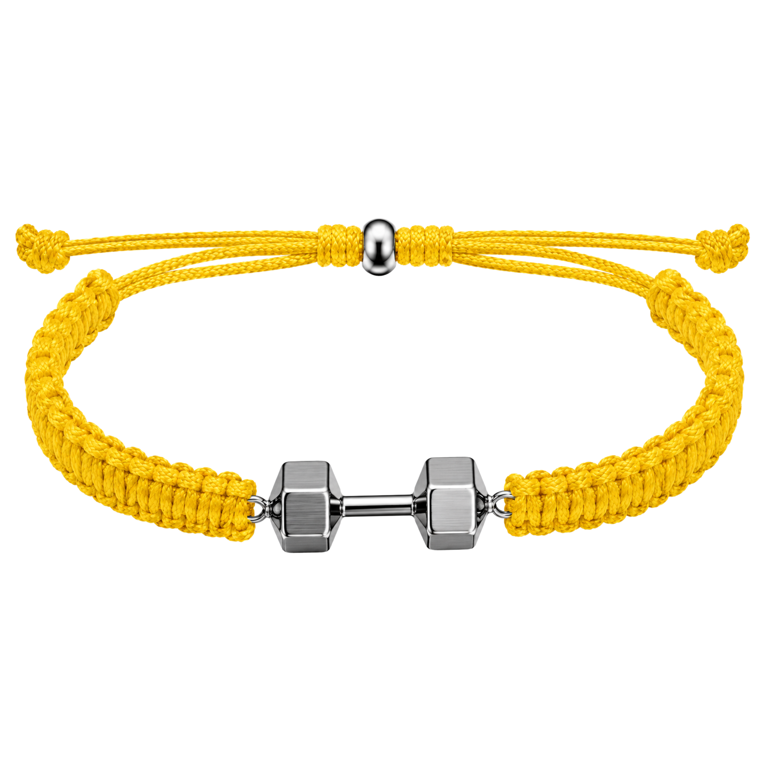 Dumbbell Adjustable Rope Bracelet