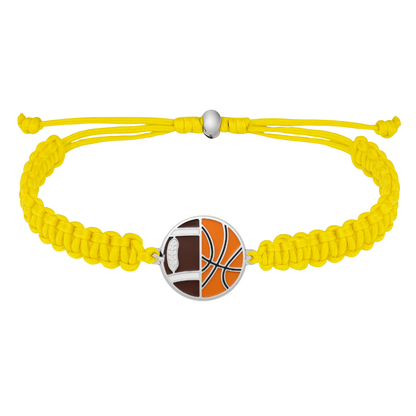 Football & Basketball Rope Bracelet