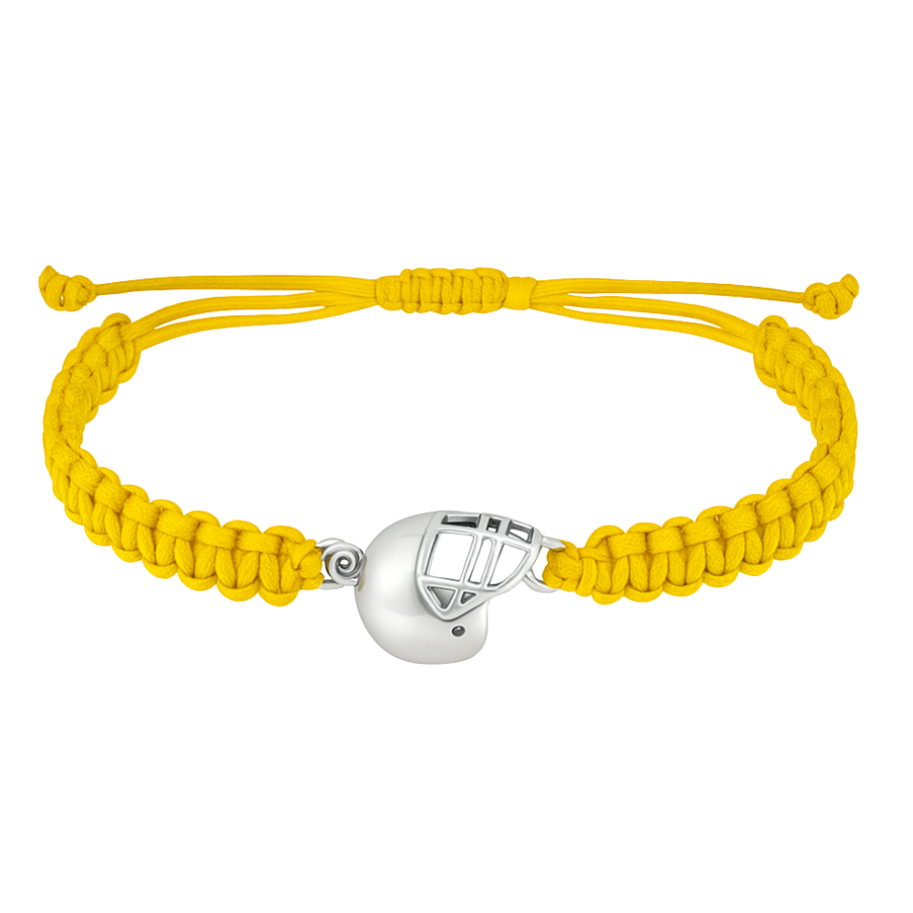 Football Helmet Rope Bracelet - Pick Color