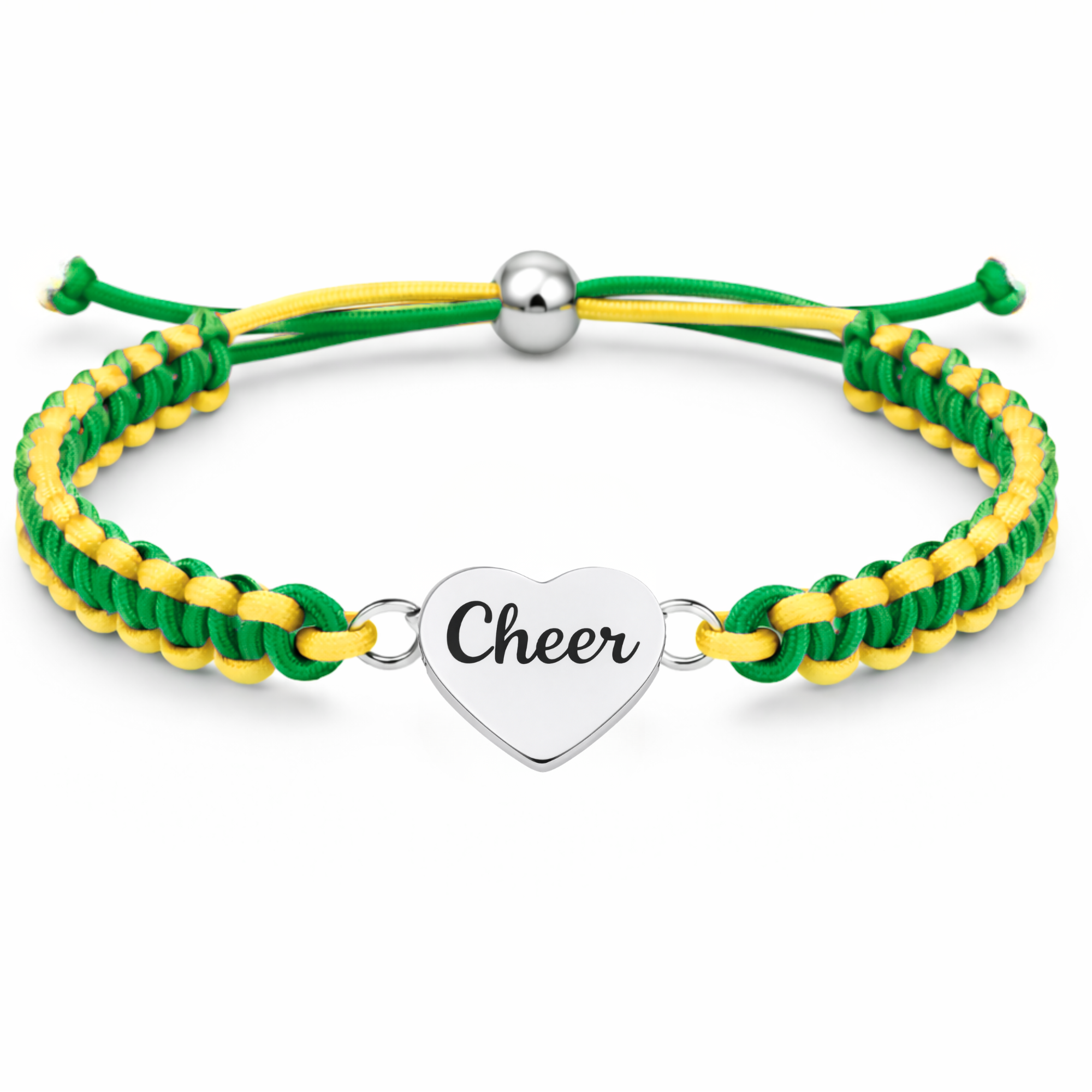 Cheer Multi Colored Rope Bracelet - Pick Colors