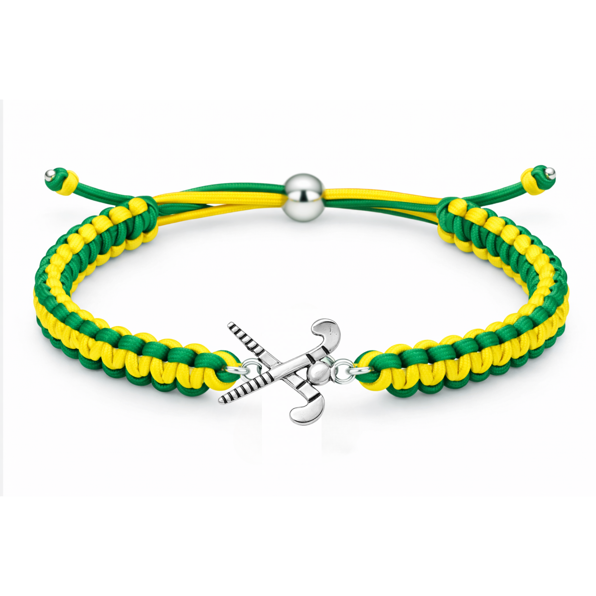 Field Hockey Multi Colored Rope Bracelet - Pick Colors