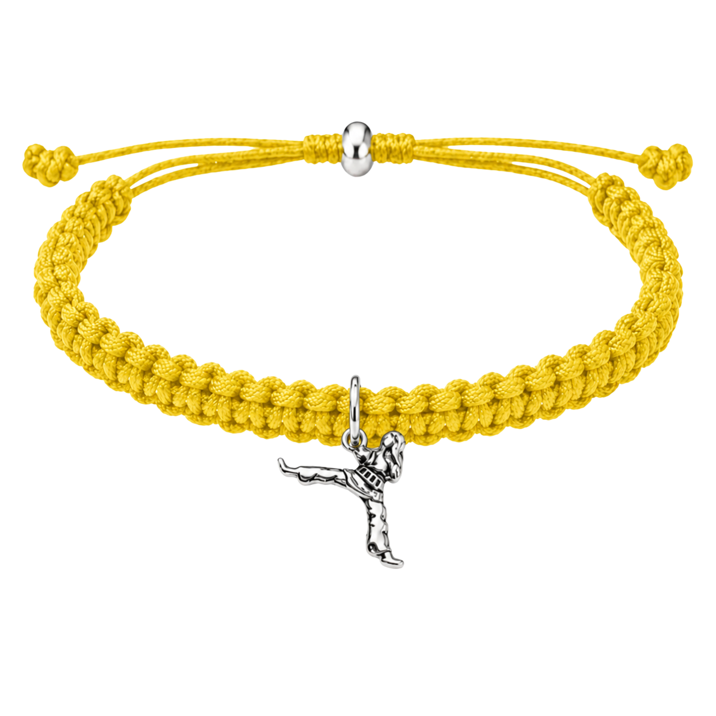 Karate Girl Adjustable Rope Bracelet