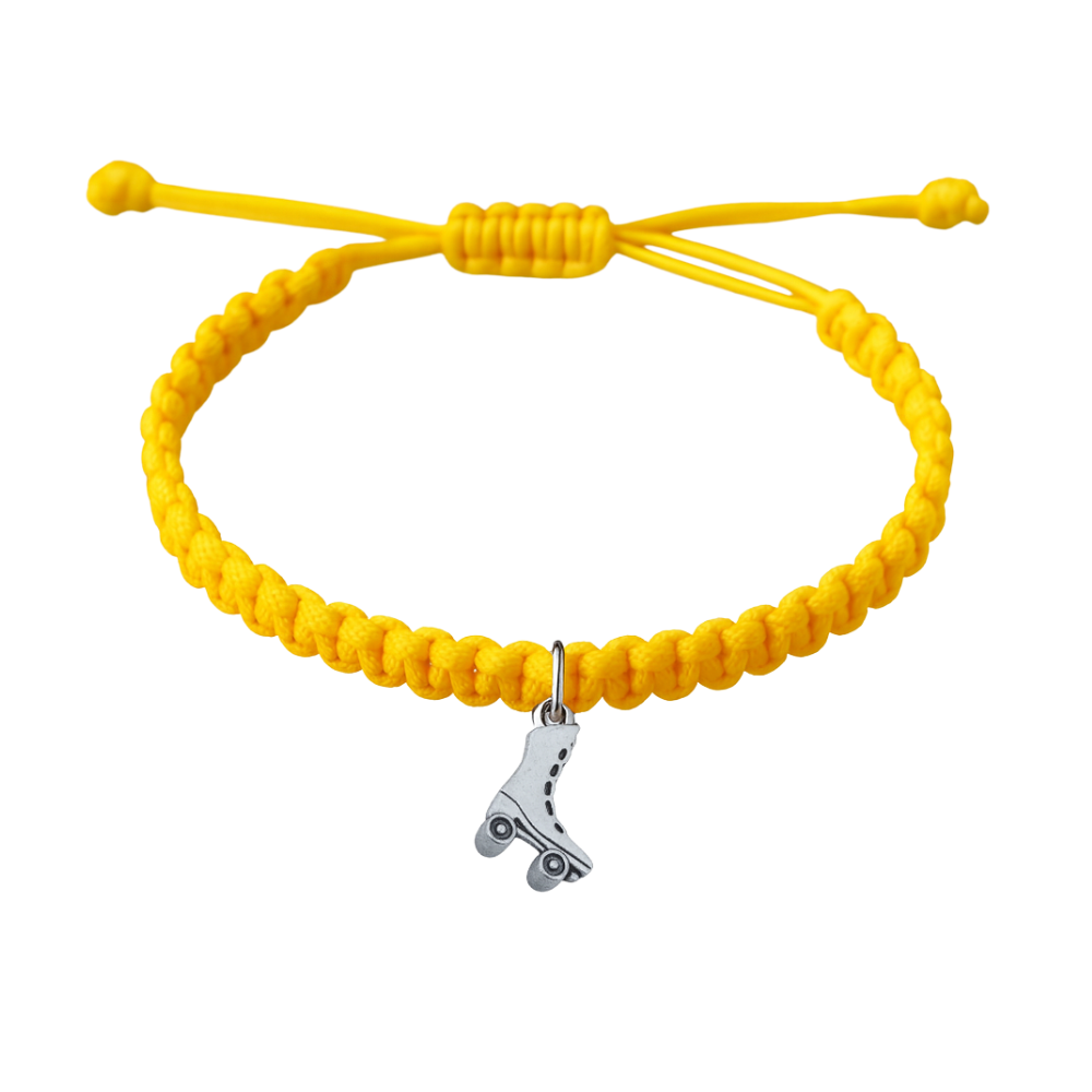 Roller Skate - Roller Derby Adjustable Bracelet - Pick Color