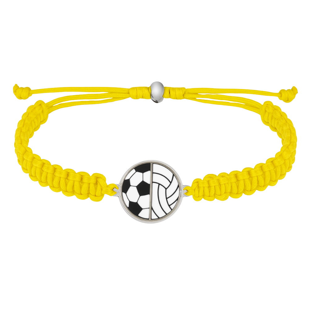 Soccer & Volleyball Rope Bracelet