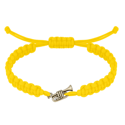 Trumpet Adjustable Rope Bracelet