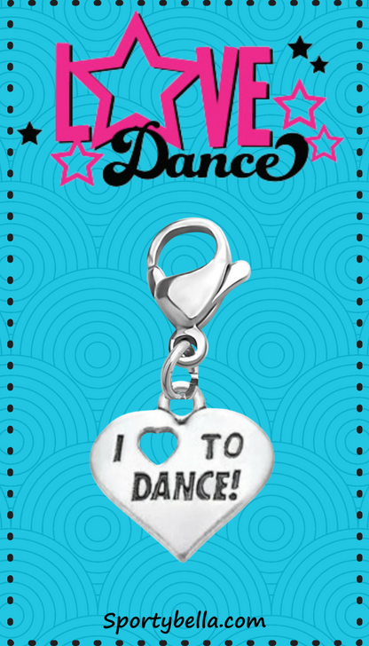 Dance Clip On Zipper Pull