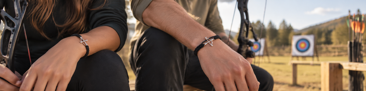 SportyBella archery jewelry