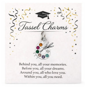 Art Graduation Tassel Charm