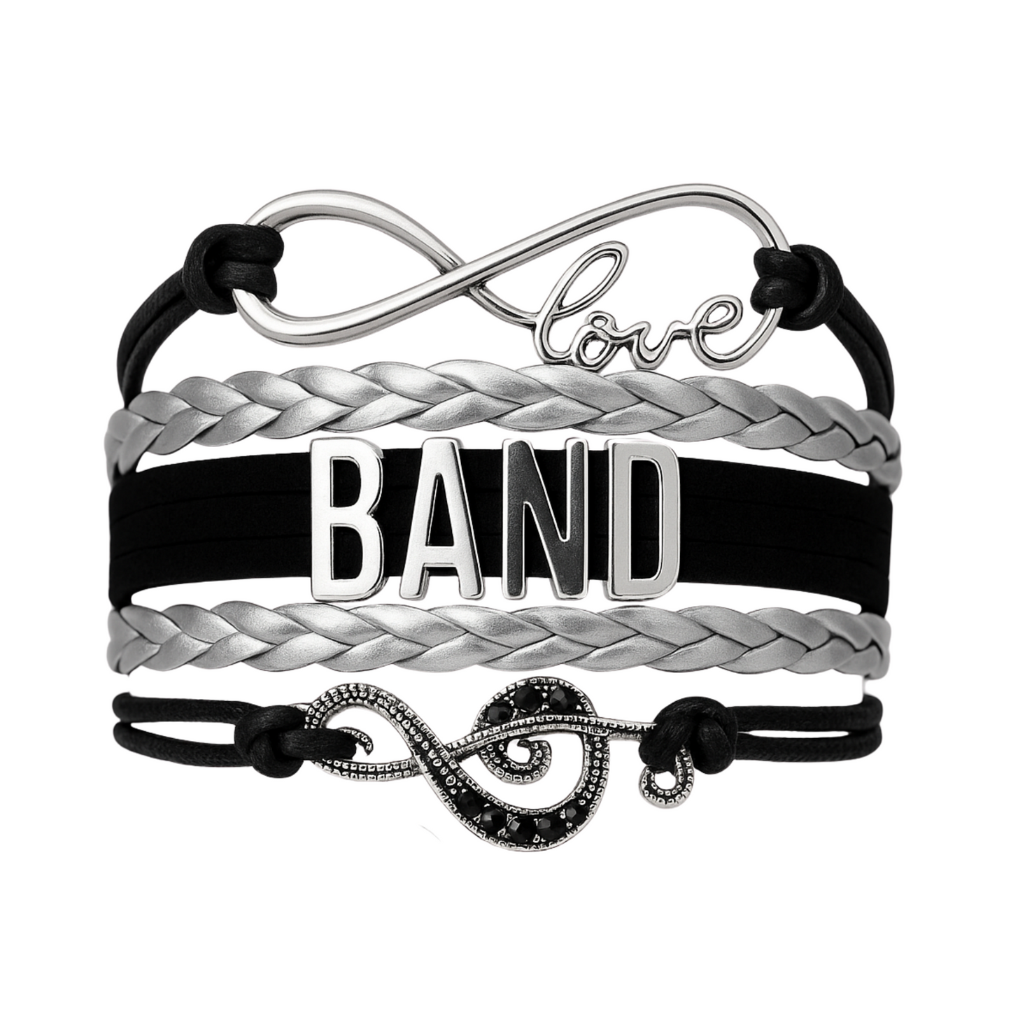 Band Infinity Bracelet - Music Jewelry