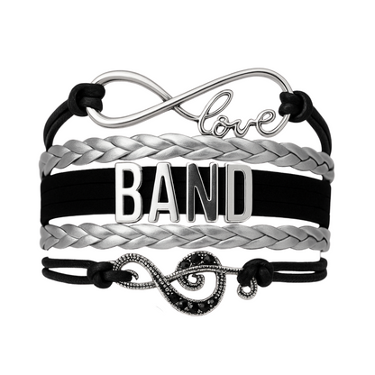 Band Infinity Bracelet - Music Jewelry