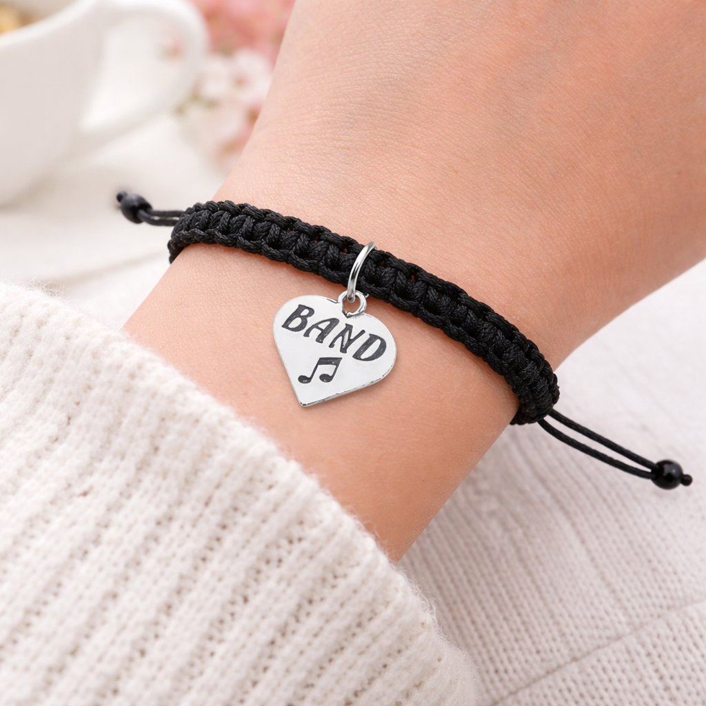 Band Adjustable Rope Bracelet - Pick Color