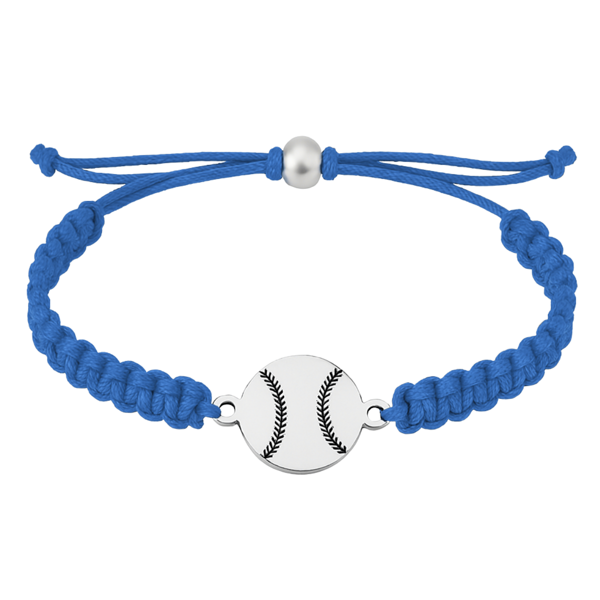 Baseball Stainless Steel Rope Bracelet - Pick Color