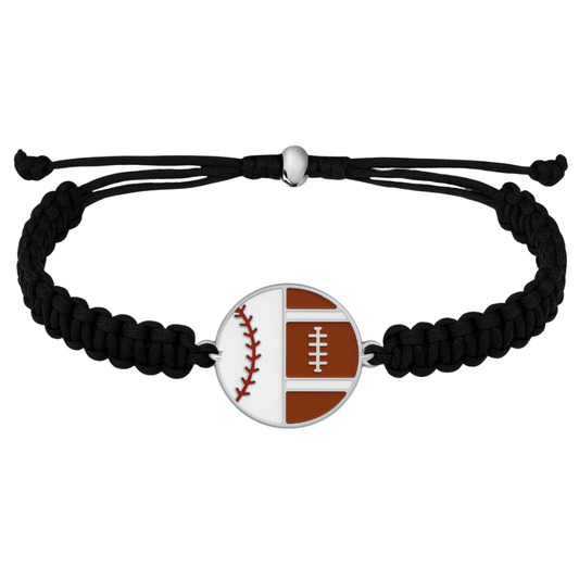 Baseball & Football 2 Sport Bracelet