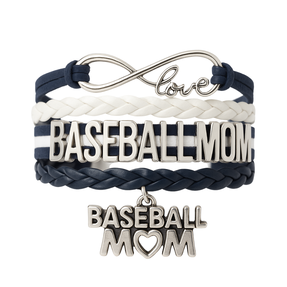 Baseball Mom Bracelet, Pick Colors