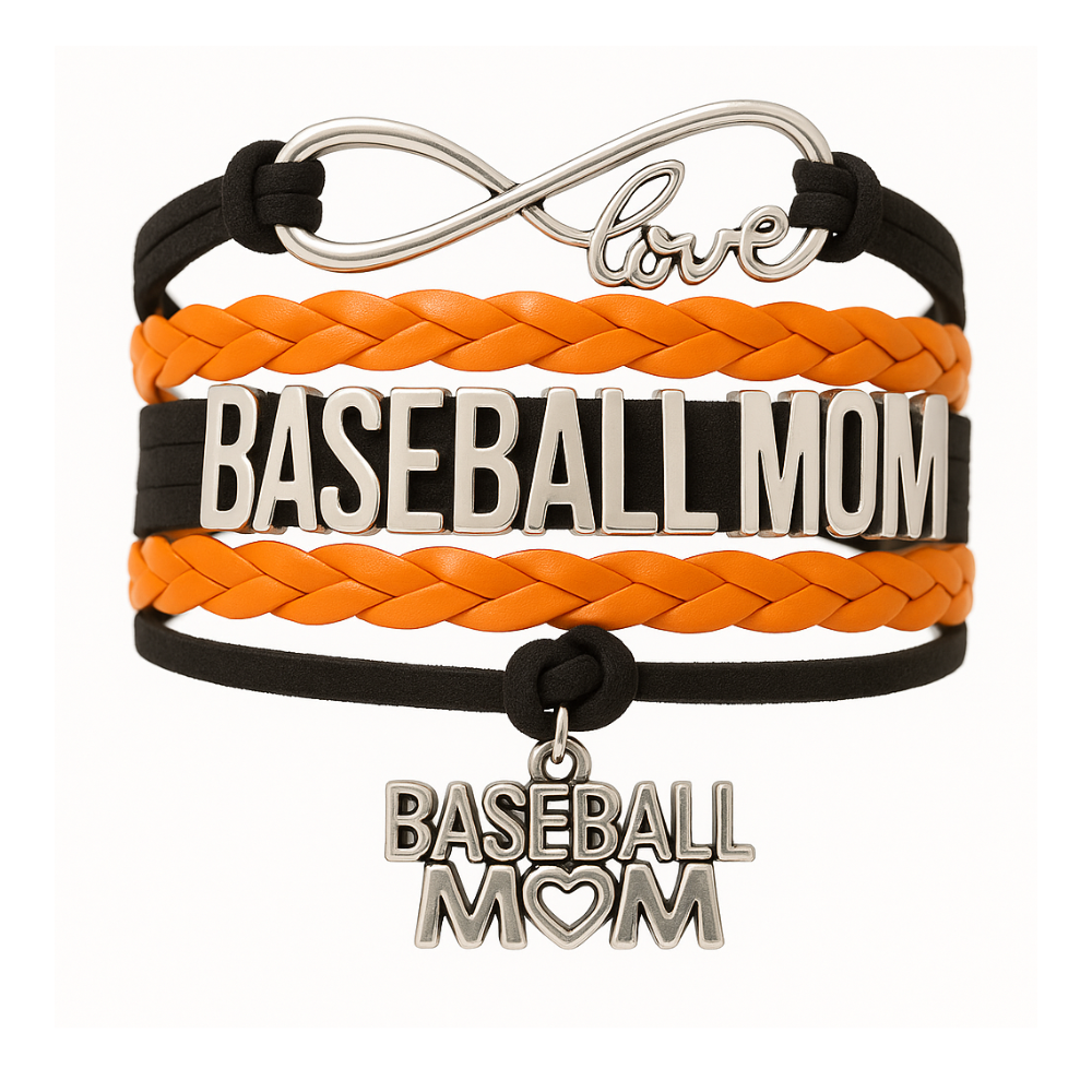 Baseball Mom Bracelet, Pick Colors