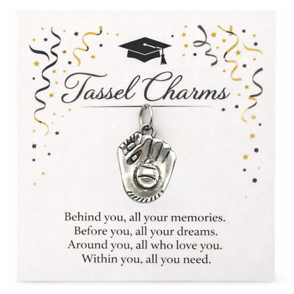 Baseball Tassel Charm