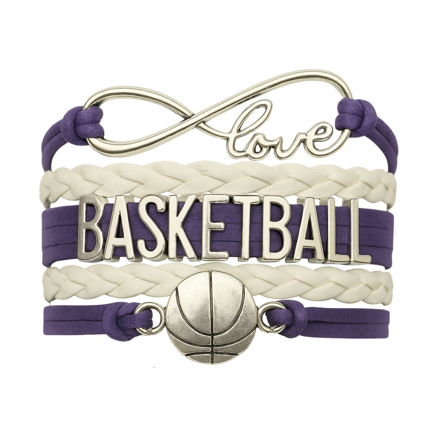 Basketball Bracelets - 16 Team Colors