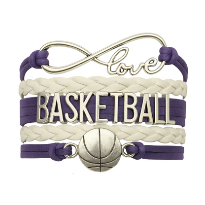 Basketball Bracelets - 16 Team Colors