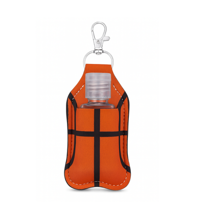 Basketball Clip On Hand Sanitizer Holder