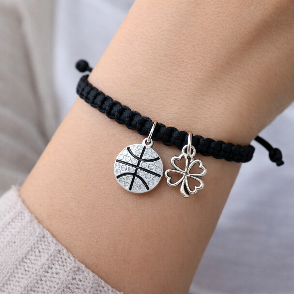 Sports Lucky Clover Rope Bracelet