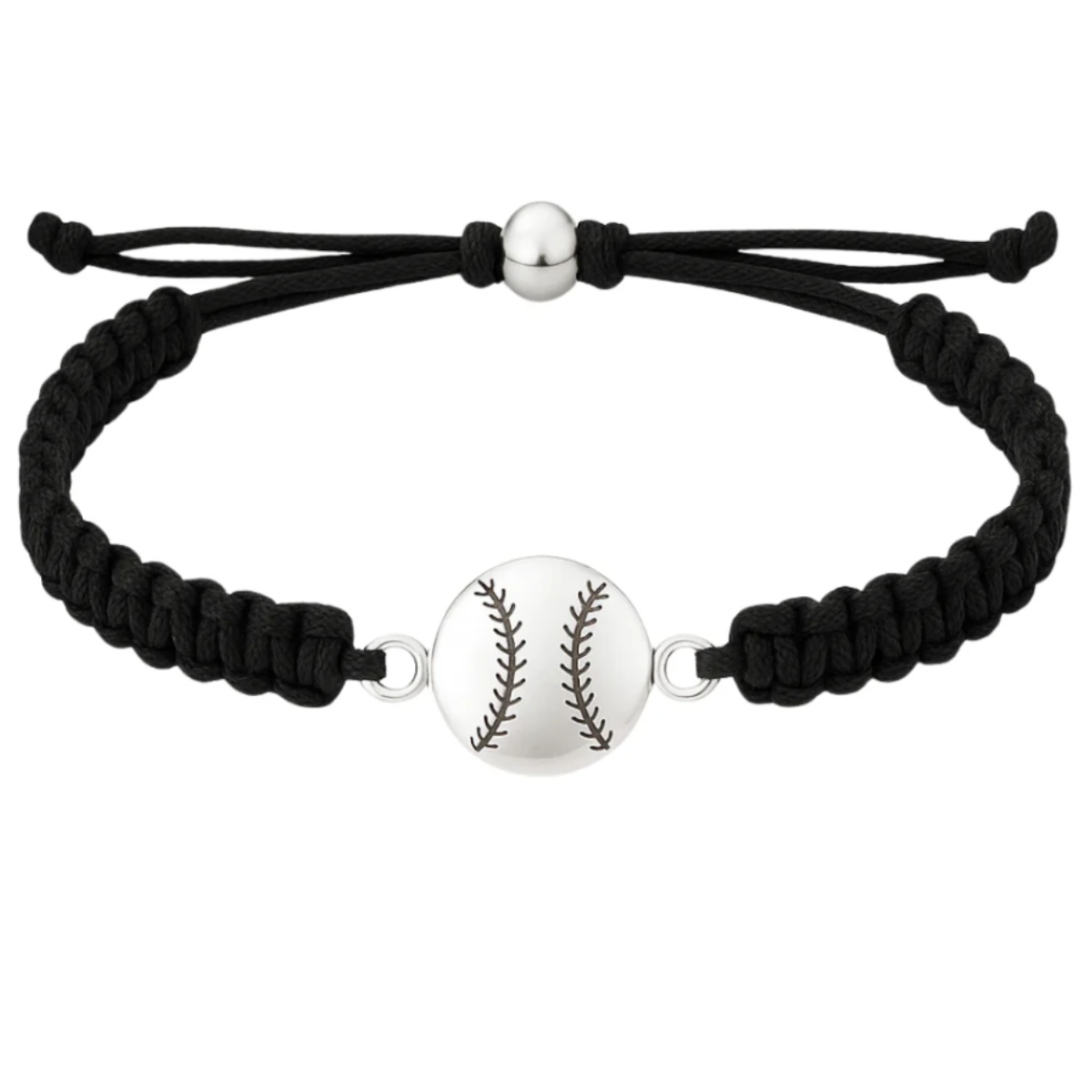 Adjustable Baseball Rope Bracelet - Made in the USA - SportyBella