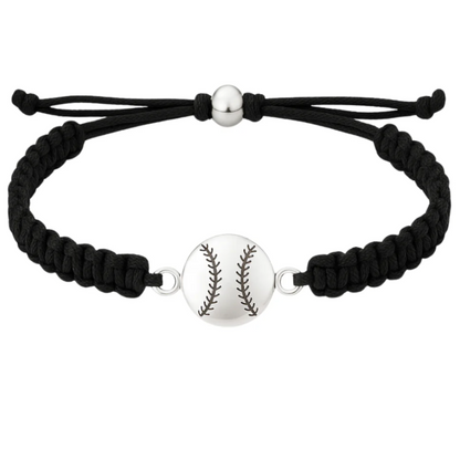 Baseball Rope Bracelet - Pick Color