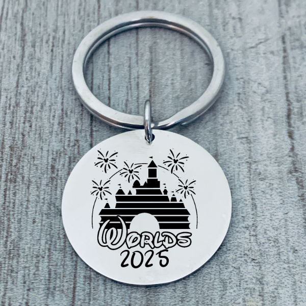 Cheer Worlds- Summit Keychain