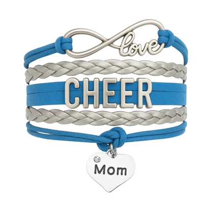 Cheer Mom Bracelet- Pick Team Colors