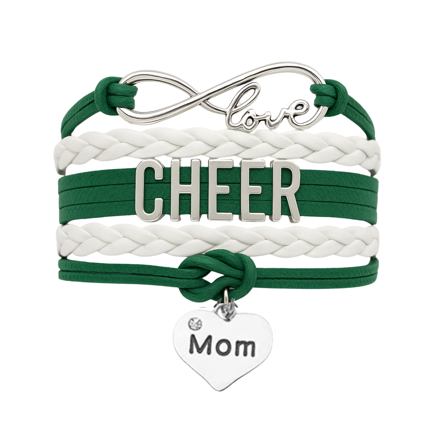 Cheer Mom Bracelet- Pick Team Colors
