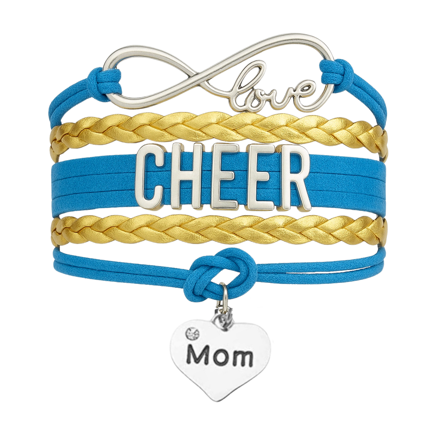 Cheer Mom Bracelet- Pick Team Colors
