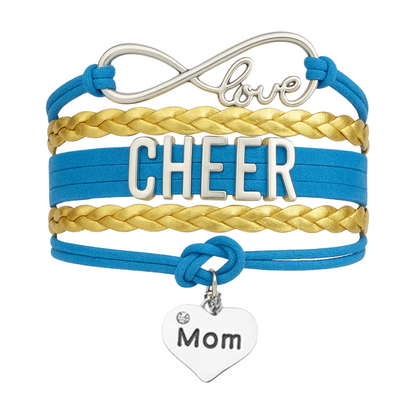 Cheer Mom Bracelet- Pick Team Colors