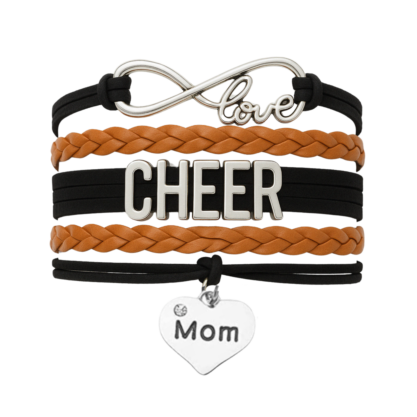 Cheer Mom Bracelet- Pick Team Colors