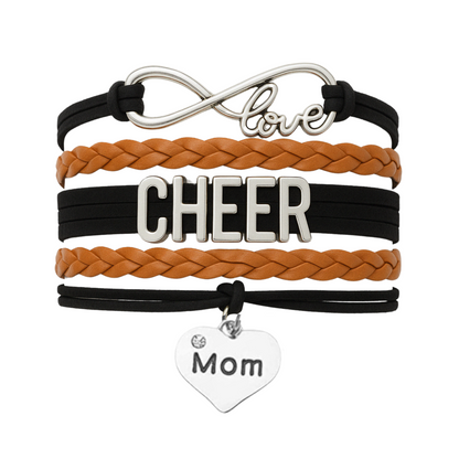 Cheer Mom Bracelet- Pick Team Colors