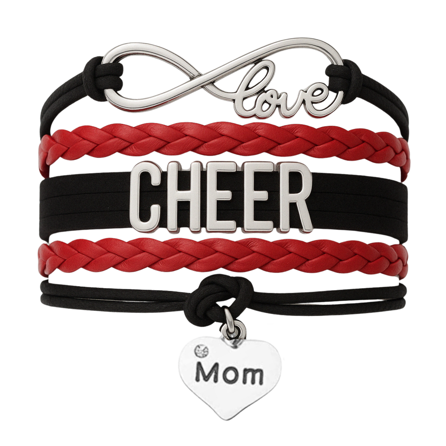 Cheer Mom Bracelet- Pick Team Colors