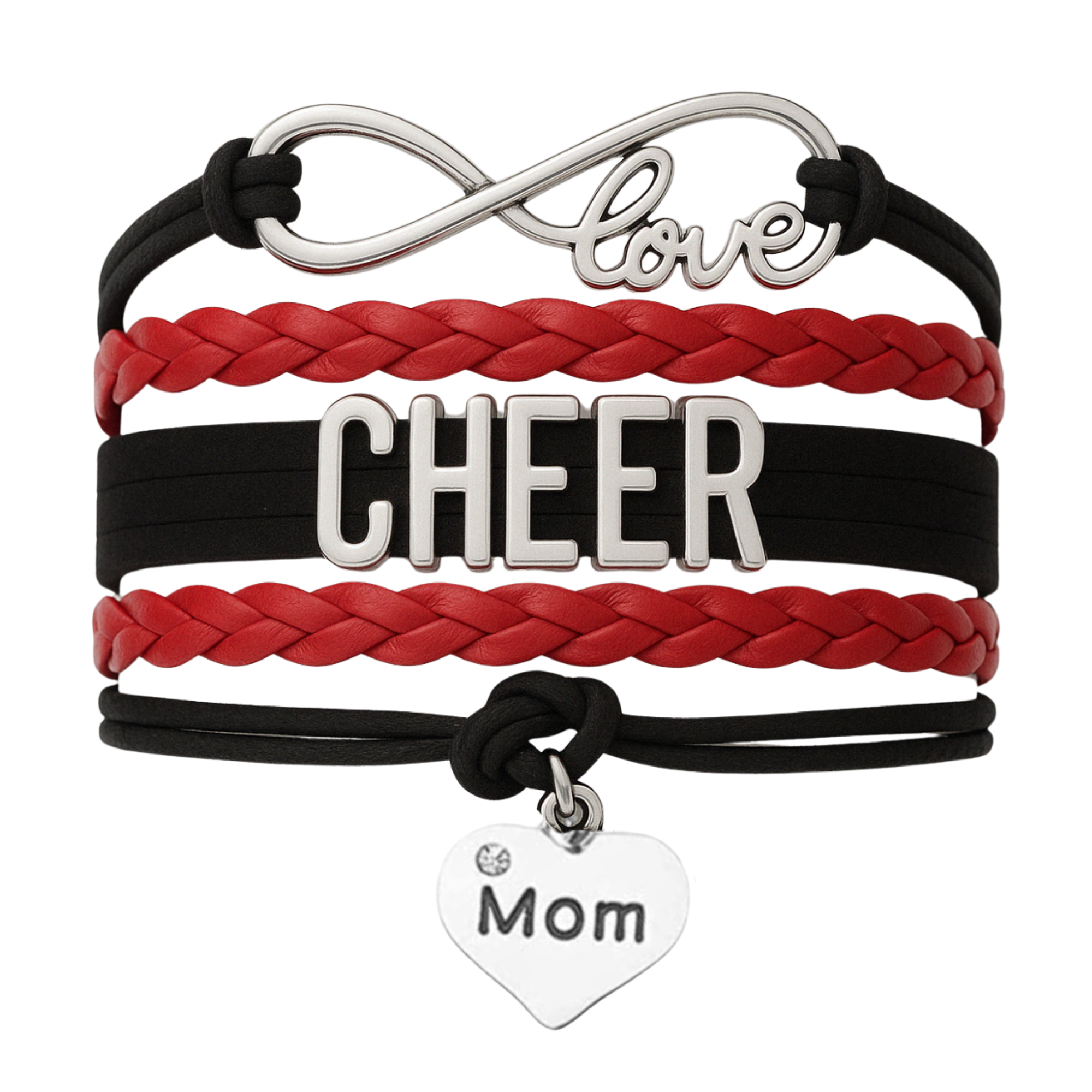Cheer Mom Bracelet- Pick Team Colors