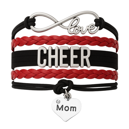 Cheer Mom Bracelet- Pick Team Colors