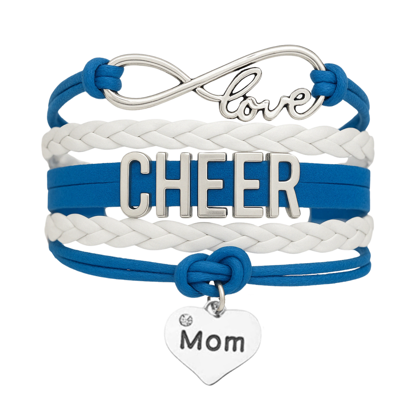 Cheer Mom Bracelet- Pick Team Colors