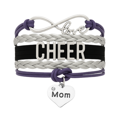 Cheer Mom Bracelet- Pick Team Colors