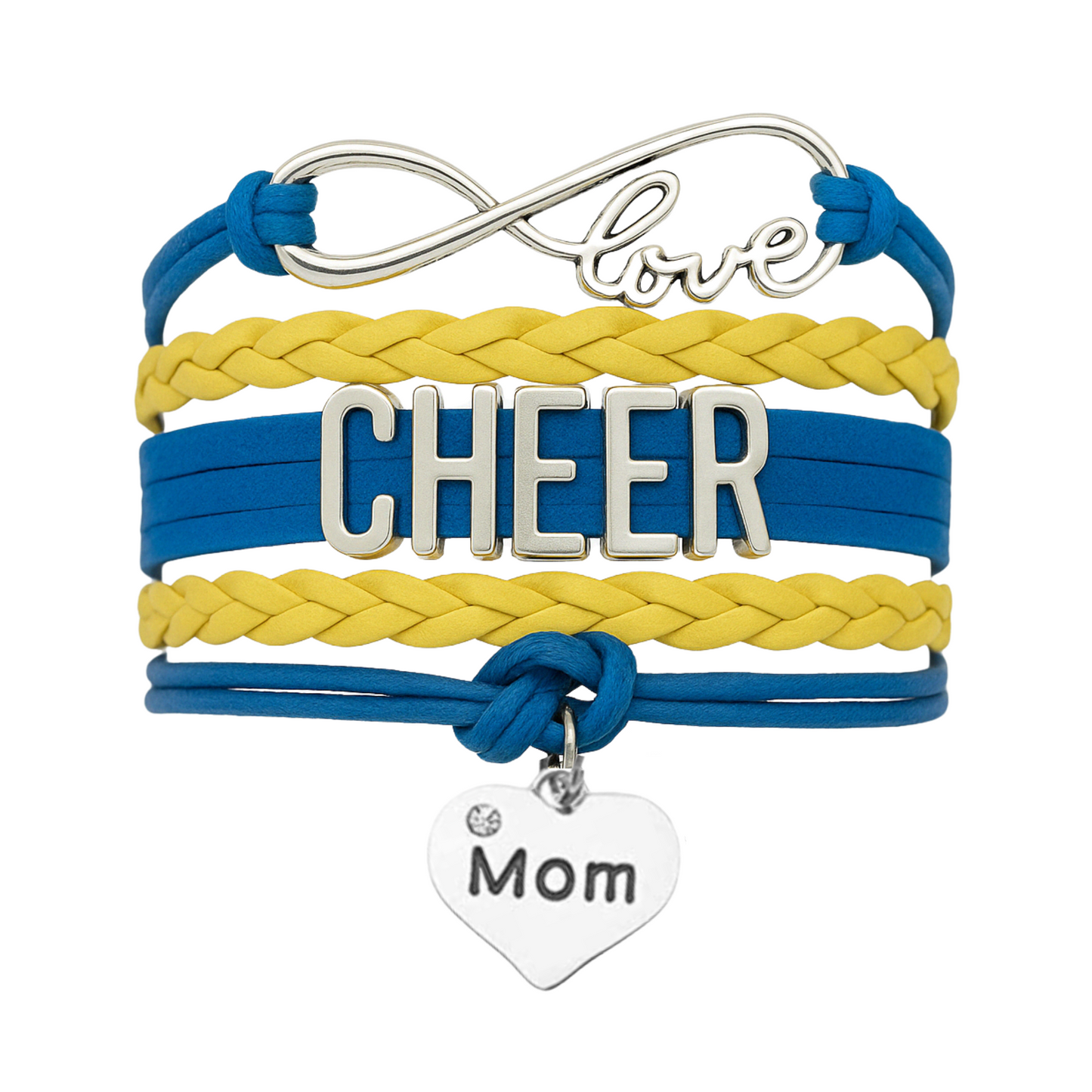Cheer Mom Bracelet- Pick Team Colors