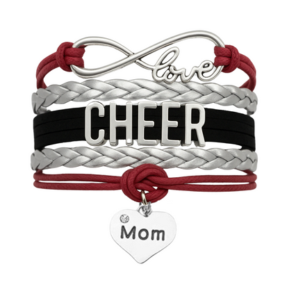 Cheer Mom Bracelet- Pick Team Colors