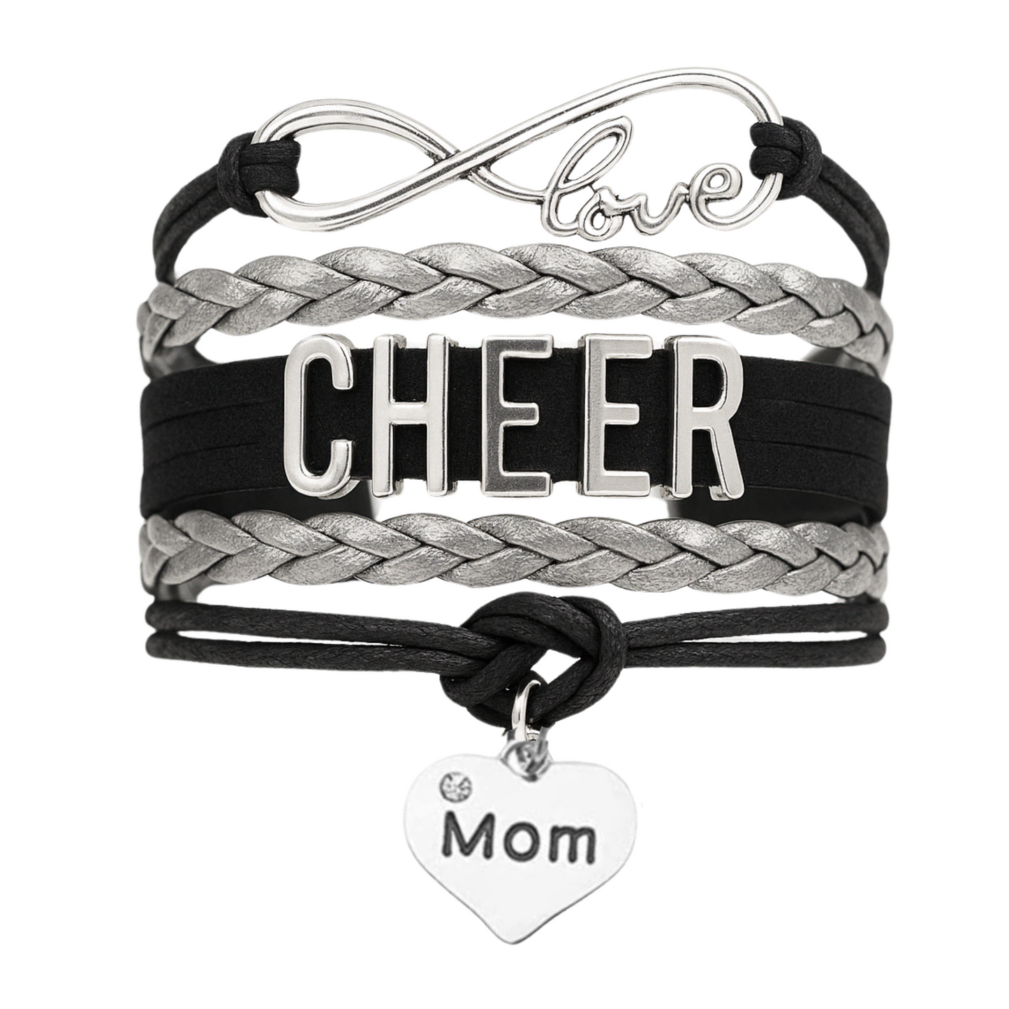 Cheer Mom Bracelet- Pick Team Colors