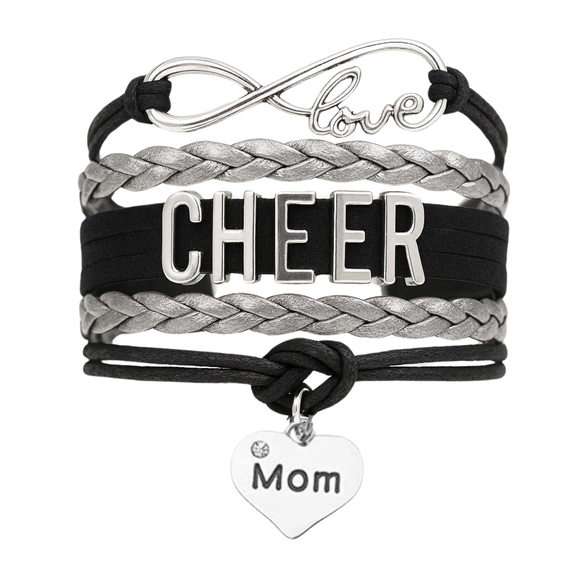 Cheer Mom Bracelet- Pick Team Colors