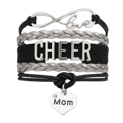 Cheer Mom Bracelet- Pick Team Colors