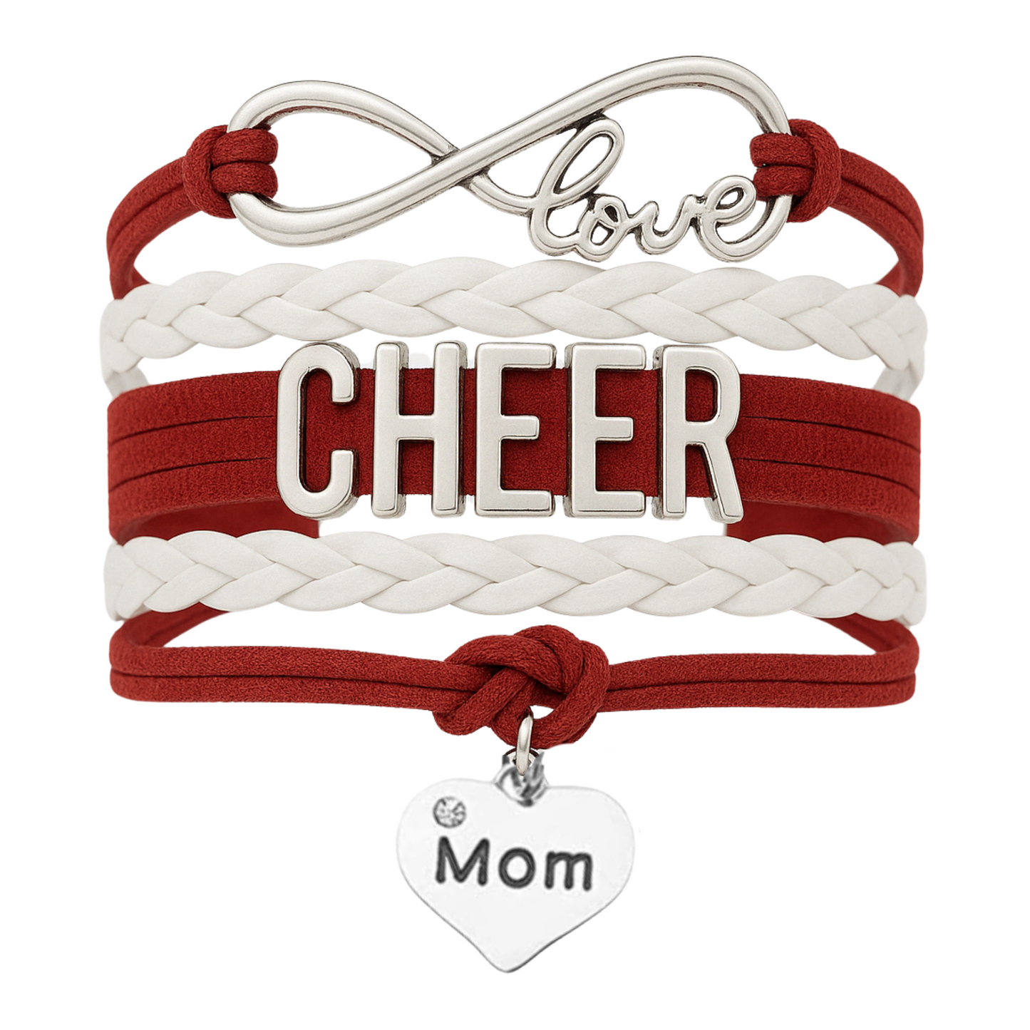 Cheer Mom Bracelet- Pick Team Colors