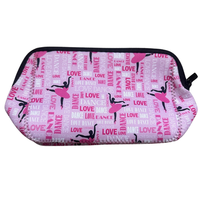 Dance Pink Cosmetic Bag