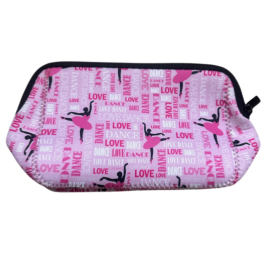 Dance Pink Cosmetic Bag