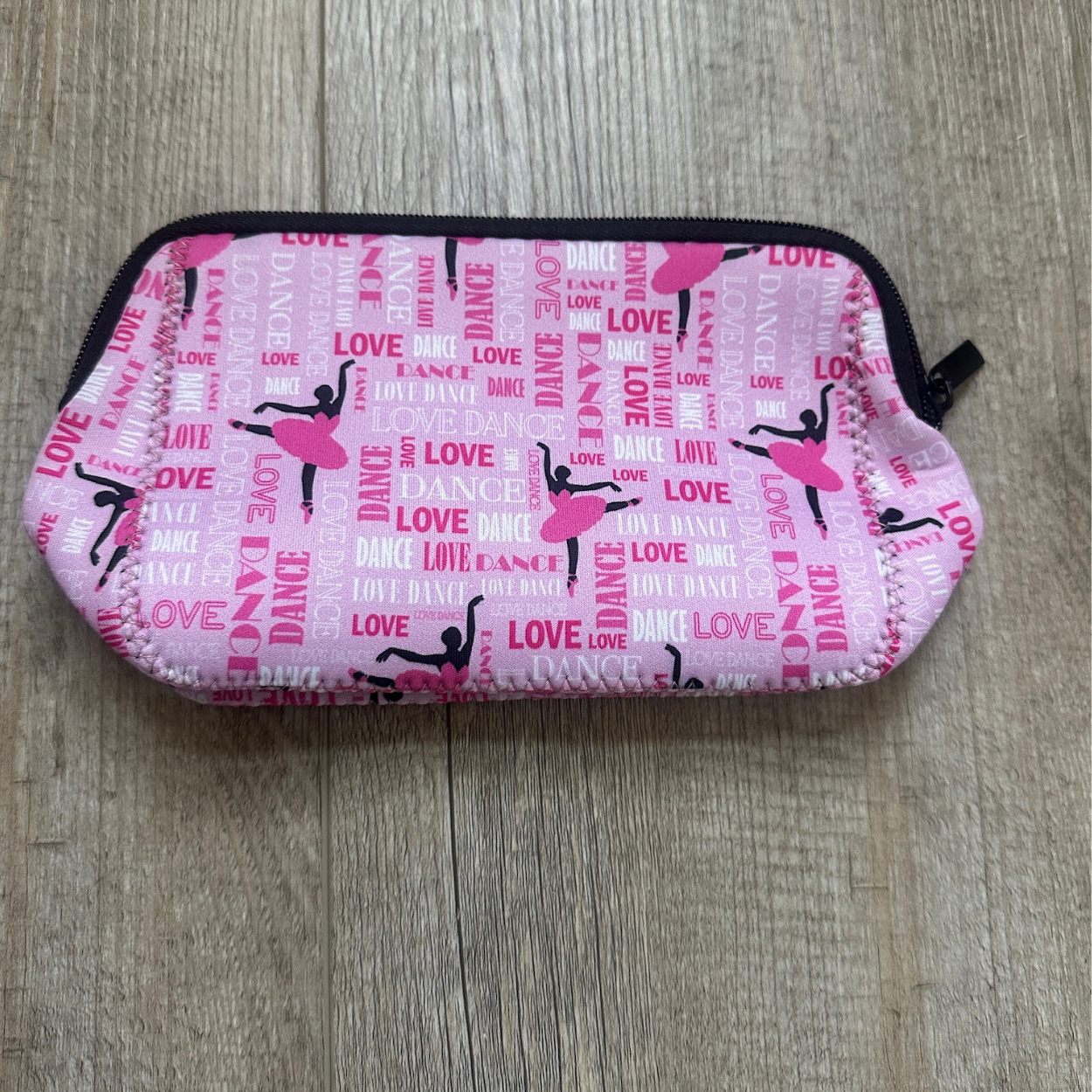 Dance Pink Cosmetic Bag