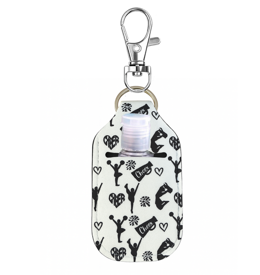 Cheer Clip On Hand Sanitizer Holder